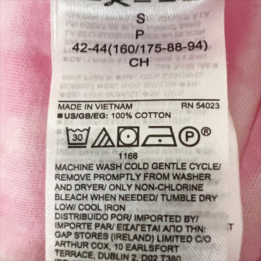 😎 Gap Pink and White Tie Dye Print Tiered Ruffle Sleeveless Sundress Size Small - Picture 7 of 7